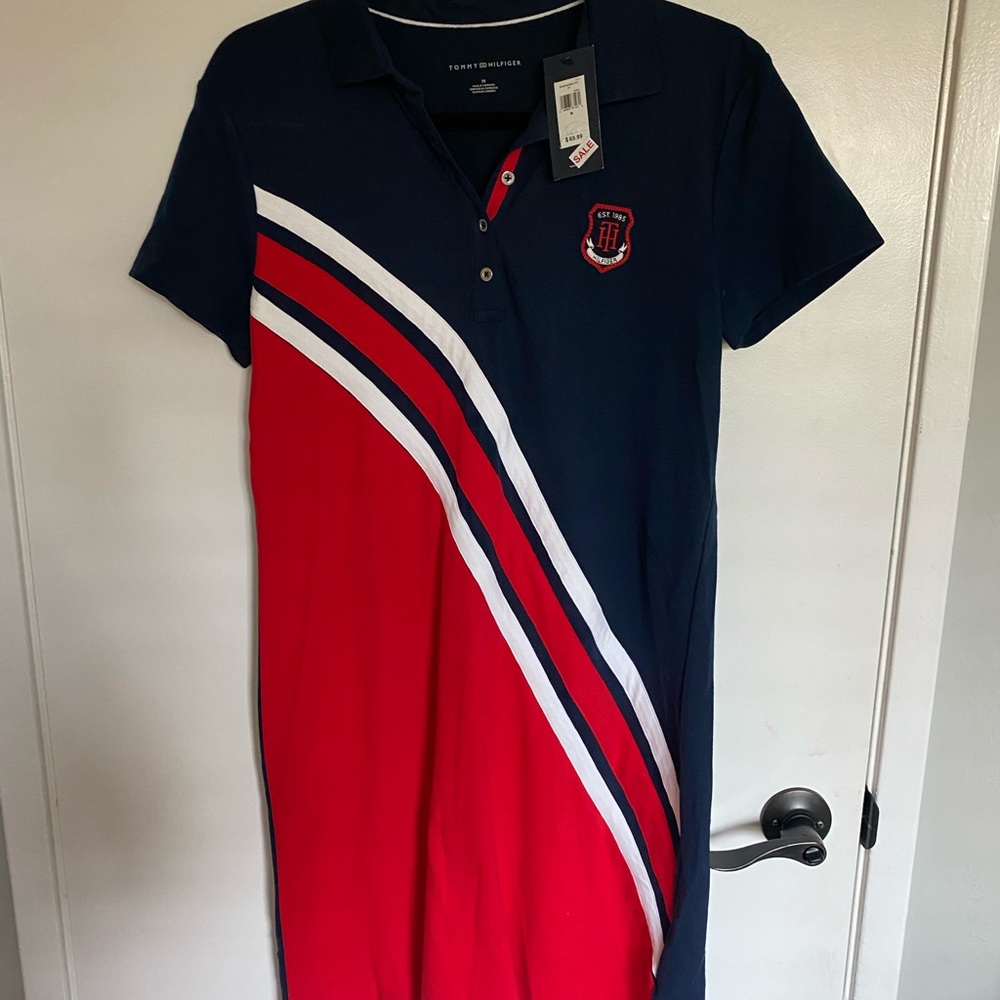 Tommy hilfger polo mini dress size M